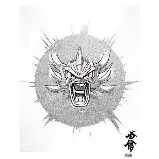 Dragonball Z  tattoo design idea