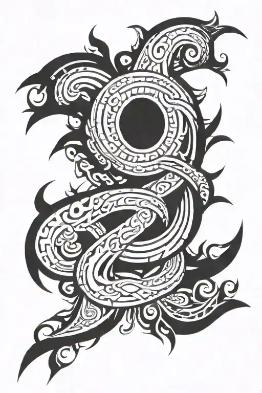 drug addiction going from negative tattoo design idea