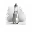 message in a bottle  tattoo design idea