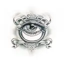 Evil Eye tattoo design idea