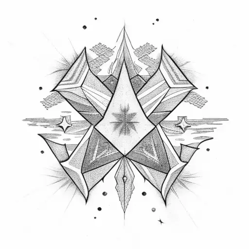 star of davi  tattoo design idea