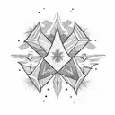 star of davi  tattoo design idea