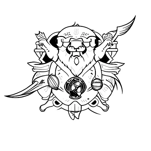 'kyota' csgo and basketball lover software engineer in 1 tattoo arm tattoo design idea