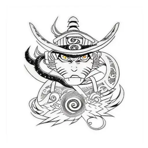 Naruto tattoo design idea