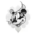 Mickey assassin tattoo design idea