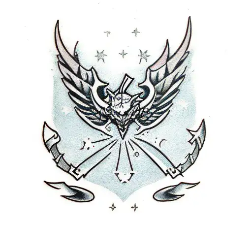 skyrim tattoo design idea