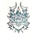 skyrim tattoo design idea