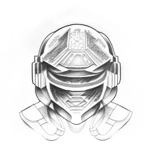 mf doom tattoo design idea