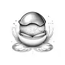Fenix hatching egg tattoo design idea