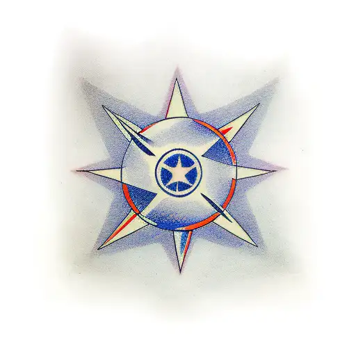 Rasen Shuriken tattoo design idea