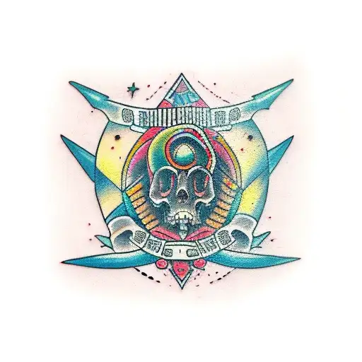 kukulcan maya tattoo design idea