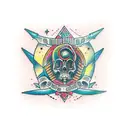 kukulcan maya tattoo design idea