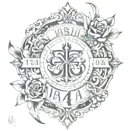 isaiah 43:2 tattoo design idea