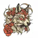 wolf in sheep skin tattoo design idea