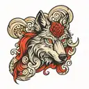 wolf in sheep skin tattoo design idea