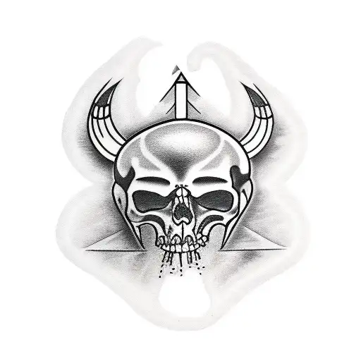 scoliosis black ang grey tattoo design idea