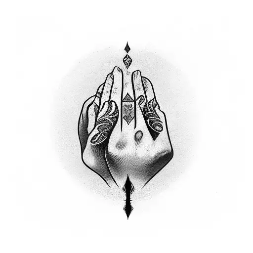 fatima's hand tattoo design idea
