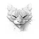 dont trust tattoo design idea