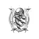 Bible verse tattoo design idea