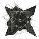 Electrical ground symbol tattoo design idea