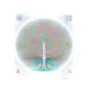 alex gray art tree in space tattoo design idea