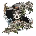 pure life tattoo design idea