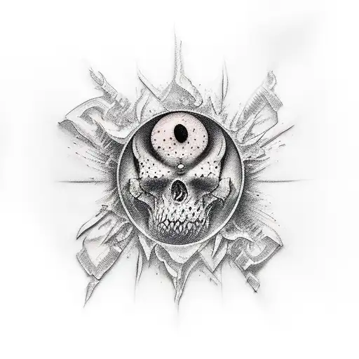 Deadly Vanity Sin tattoo design idea