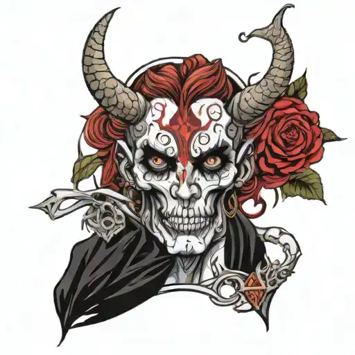 Kael is a tough, humorous mystic with an arrogant streak. His deep curiosity is paired with jealousy and a self-centered tattoo design idea