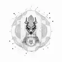 Psalm 23 4 tattoo design idea