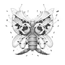 killer bee from Boston tattoo design idea