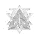 sims triangle logo tattoo design idea