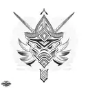 Polynesian  tattoo design idea