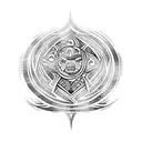 Polynesian  tattoo design idea