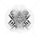 Polynesian  tattoo design idea