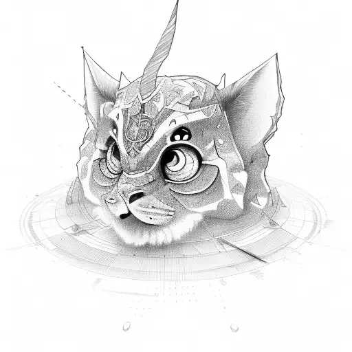 Phish light rig tattoo design idea