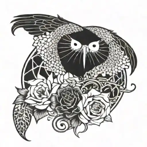 ॥ Thank you to the one who went with you. tattoo design idea