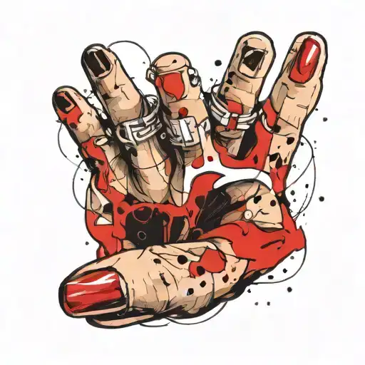 wedding ring finger tattoo design idea