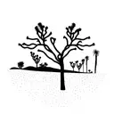 Joshua tree tattoo design idea