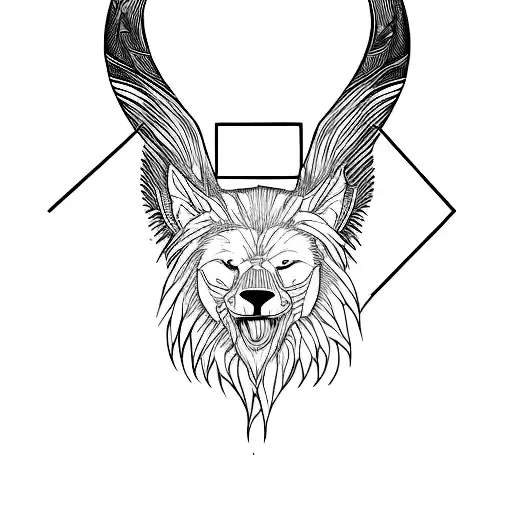 Create artwork with the names Logan and Lucas  tattoo design idea