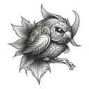 kirby tattoo design idea