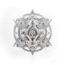 hecate tattoo design idea