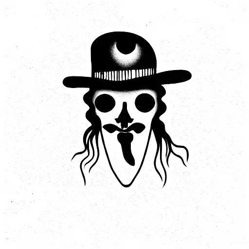 Creepy in the style of Salvador Dali  tattoo design idea