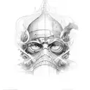 Constantine tattoo design idea