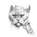 Constantine tattoo design idea