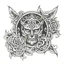 Ben & Ethan tattoo tattoo design idea