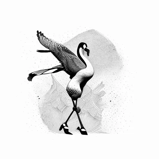 Spanish flaminco dancer tattoo design idea