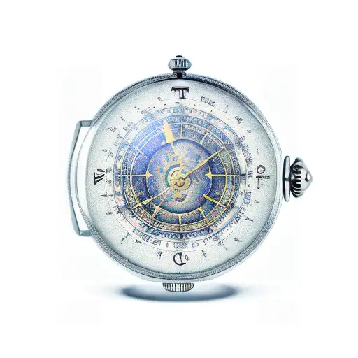 An astrological balance scale with the symbol of Libra and a pocket watch displaying 3:00 tattoo design idea