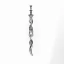 a vase with a spiral design tattoo design idea