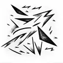 Lightning Bolt tattoo design idea
