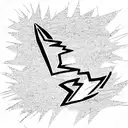 Lightning Bolt tattoo design idea